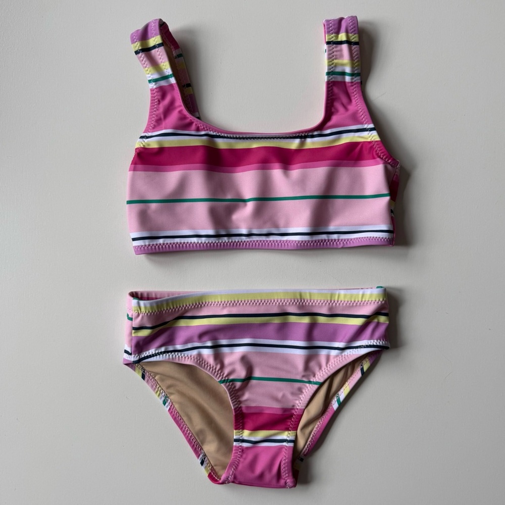 Shade Critters Girls Beach Stripe Bikini - Size 5T